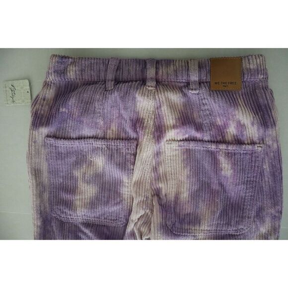 FP Movement Women's Sz 25 Moonlit Orchid Reese Pitched Corduroy Pants $128 - Picture 5 of 11